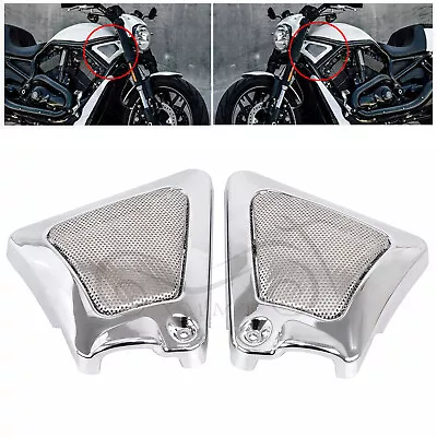 Chrome Airbox Frame Neck Side Air Intake Cover For Harley Night Rod VRSCD V-Rod • $30.38