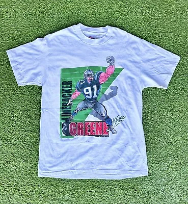 Size Large - Vintage 1996 Kevin Greene Carolina Panthers T Shirt • $50