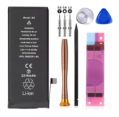 New Replacement Battery For IPhone 8 2210mAh Genuine Higher Capacity A1905 Tools • £13.95