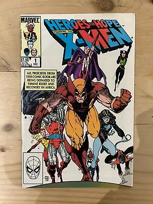 HEROES FOR HOPE: STARTING THE X-MEN #1 (1985) FN MARVEL* Bagged & Boarded NM • £9.95