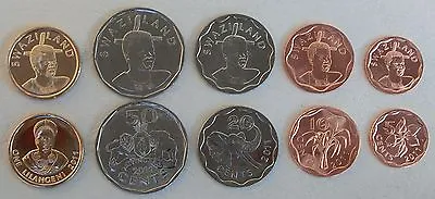 $15.68 • Buy Swaziland/Swaziland Kms Coin Set 2011 Uncirculated