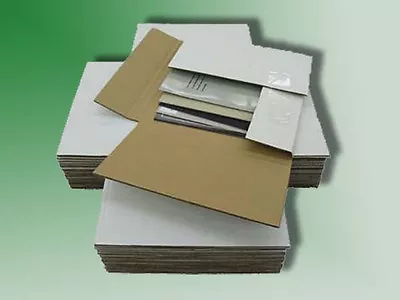 100 - 45 RPM Record Album Mailer Boxes & 200 - 7.5  X 7.5  Filler Pads   • $88.50