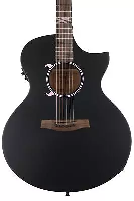 Schecter Machine Gun Kelly Acoustic-electric Guitar - Satin Black • $499