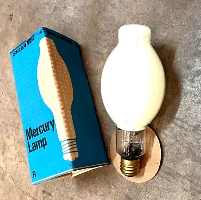 Sylvania Mercury Vapor 400W Natural White H33GL400 Light Bulb Warmtone NEW 69170 • $42.95