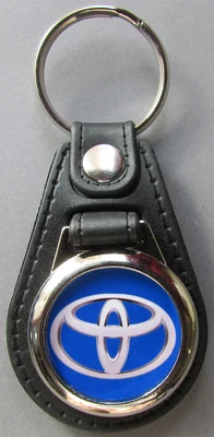 £3.95 • Buy Faux Leather Key Fob Key Ring, FITS TOYOTA