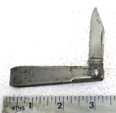 Vintage 1917 Allen Cutlery Folding 1 Blade Pocket Knife • $15