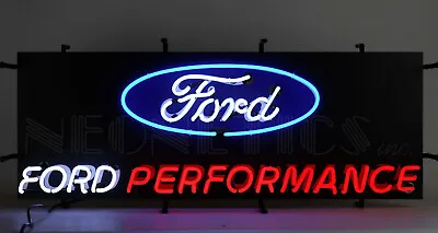 Ford Racing Performance Motorsports Neon Sign - GT350 - GT500 - Sales & Service • $449.97