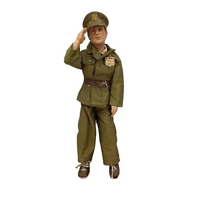 Vintage Gen MacArthur Freundlich Novelty WWII US Military Composition Doll Tag • $77.99