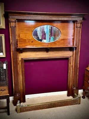 Large Early 20th Century Fire Surround With Grecian Columns  • £2895