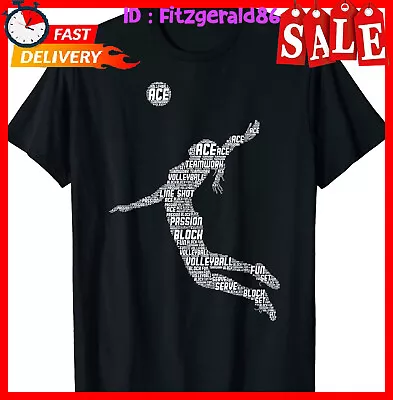 Volleyball Girl Women Player T-Shirt • $15.95