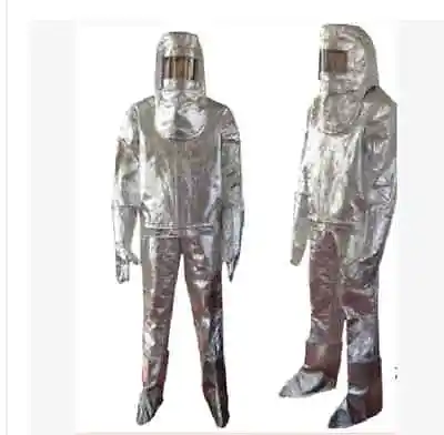 $95.88 • Buy Thermal Radiation 500 Degree Heat Resistant Aluminized Suit Fireproof Clothes