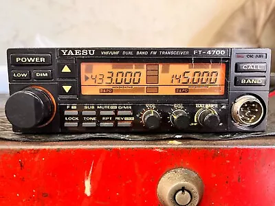 Yaesu FT-4700H 144/430MHz  50W V/UHF Dual Band Mobile Transceiver • $227.44