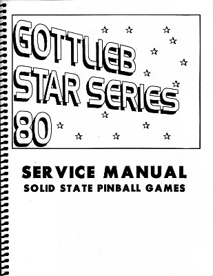 Haunted House-gottlieb Star Series 80 Pinball Machine Service Troubleshooting • $45.99
