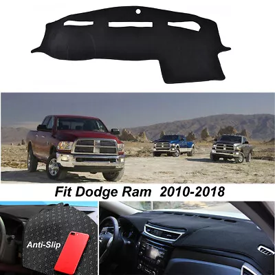 $24.99 • Buy Dashmat Dashboard Mat Dash Cover Carpet For 2010-2017 DODGE RAM 1500 2500 3500