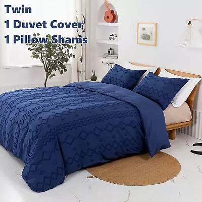 Twin Size Bedding Duvet Cover Set Soft Duvet Cover & Pillow Shams Hotel Quality • $20.99