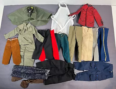 1/6 Scale Clothing Shirt Pants Military Accessory LOT 12  Male Figure #3 • $29.99