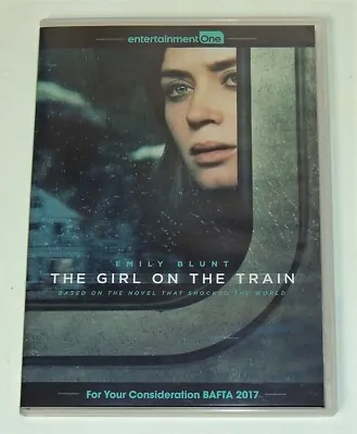 £4.95 • Buy The Girl On The Train - For Your Consideration BAFTA Awards Screener DVD