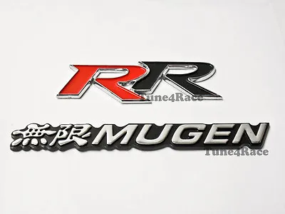 For Honda Mugen RR Emblem Logo Combo Badge Sicker CIVIC ACCORD SI Sir Acura • $12.99