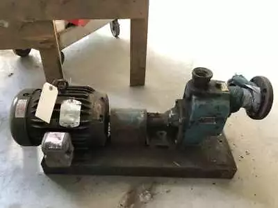 ITT 1-1/2HE19 1-1/2  Iron Self-Priming Centrifugal Pump 3.94  Imp 3HP 3PH • $450