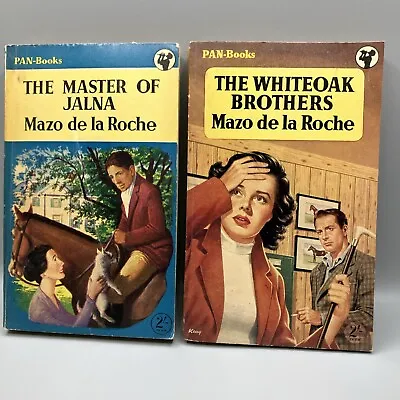 Mazo De La Roche Master Of Jalna And Whiteoak Brothers Paperback Bundle Pan-Book • £12