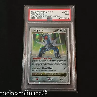 Dialga LV X HOLO RARE DP37 (PSA 7 GRADED NM) DP Black Star PROMO Pokemon • $29.95