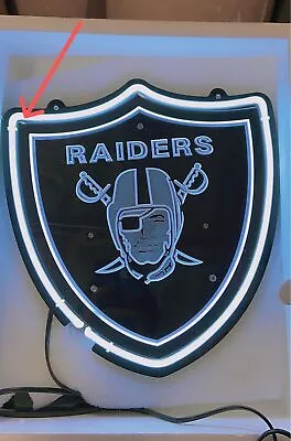$68.49 • Buy Defective Oakland Las Vegas Raiders 3D Carved Neon Light Sign 14  Lamp Fast Ship