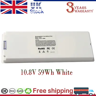 £15.95 • Buy A1185 Battery For Apple MacBook 13  Late 2006 2007 2008 2009 A1181 White 59Wh