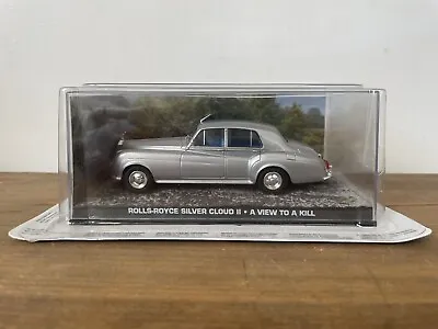 £39.75 • Buy ROLLS-ROYCE SILVER CLOUD II 007 James Bond Car Collection Model View To A Kill