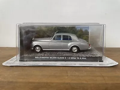 £39.75 • Buy ROLLS-ROYCE SILVER CLOUD II 007 James Bond Car Collection Model View To A Kill