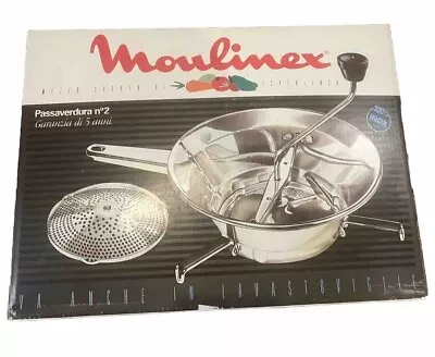 Vintage Moulinex Mouli Rotary Vegetable Food Mill Processor No2. Made In France • $24.75