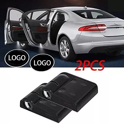 Car Door Lights Welcome Light Projector Led Logo 2pcs Shadow Hd Sill Ki • $14