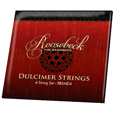 Mid-East RBSMD4 Roosebeck Mountain Dulcimer 4-String Set Ball Ends • $39.95