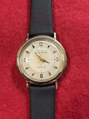 Vintage 1960's Men's Wittnauer Gold Medal 20j Automatic Wristwatch-Runs Great • $134.95