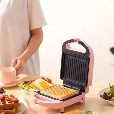 Baking Egg Cake Oven Electric Waffle Maker Sandwich Maker Breakfast Machine • £31.32