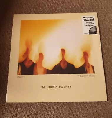 Matchbox 20 Where The Light Goes New Sealed LP Autograph 12x12 Album Print READ • $59.86