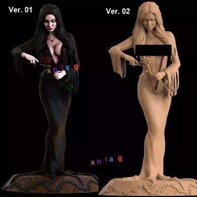 1/8 1/6 Morticia Addams 3D Print Figure GK Model Kit Unpainted Unassembled GK • $86.02