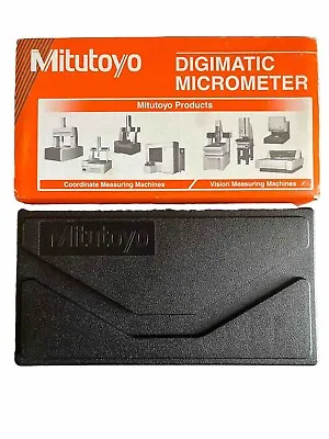 0-1” Mitutoyu Digital Micrometer No. 293-816 With Hard Shell Case • $70