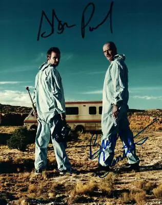 Aaron Paul Bryan Cranston Autographed 8x10 Photo Signed Picture Pic And COA • $79.80