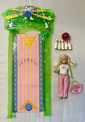 Vintage 1998 Bowling Party Stacie Barbie Doll Stacie Doll Really Bowls • $22