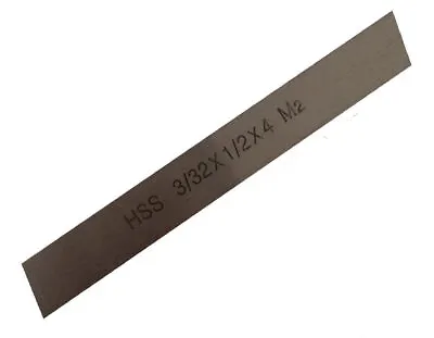 Hss Parting Blade 3/32 X 1/2 X 4  For Metalworking By Rdgtools • £6.50