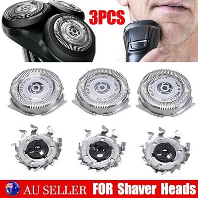 3Pcs Replacement Shaver Blades Heads For Philips Series 5000 SH50 SH51 SH52 HQ8  • $13.23