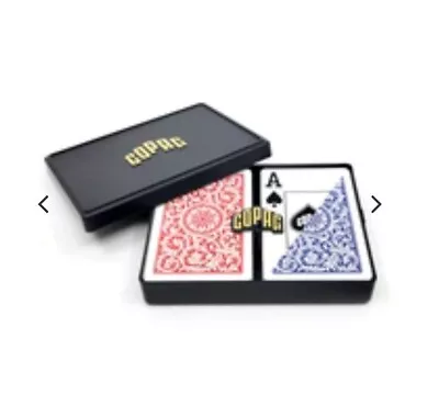 Hello MAGICIANS. UV Marked Double Deck Copag Cards. Bridge Jumbo • $99.99