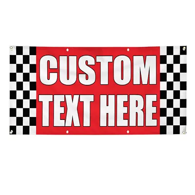 Vinyl Banner Multiple Sizes Custom Text Here Auto Body Shop Car Repair A Outdoor • $21.99