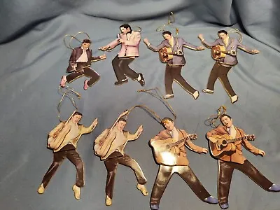 7pc Lot Bradford Exchange Rockin N Rollin Elvis Presley Ornament Collection • $69.99