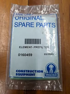 Wacker OEM Old Style Pre-Filter BS60-4 BS70-2i DS70 MS52 MS54 - 0160459 • $10