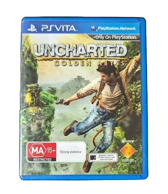 Uncharted Golden Abyss - PAL PlayStation Vita (PSV) • $49.99