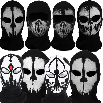 $7.99 • Buy Tactical Skeleton Ghost Balaclava Full Face Mask Classic Punisher Halloween Hood