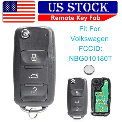 $14.69 • Buy Smart Remote Key Fob For Volkswagen VW Jetta 2011 2012 2013 2014 2015 2016