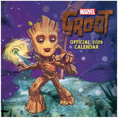 Marvel Groot 2024 Square Wall Calendar - New Calendar - J300z • £6.03