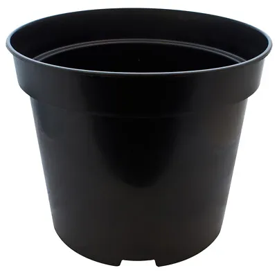 Round Plastic Plant  Pots Good Quality 10l12l15l20l30l & 65l • £1.50